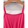 thumbnail image 5 of HWJAD 1-8 Years Baby Girls Spaghetti Strap Dress Toddler Princess Dresses Kids Tulle Casual Sundress Summer Dress, 5 of 6