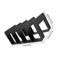 thumbnail image 2 of unbranded Soporte Para Libros Con Estable Y Esquinas Redondeadas Color Negro, 2 of 7