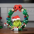thumbnail image 5 of Brickcraft Grinch Kit de Construcción de Ladrillos de Corona (Juego de 523 Piezas de Plástico), Edición Limitada Coleccionable, Decoración Navideña, Decoración Colgante, Idea de Regalo de Juguete para, 5 of 5