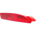 thumbnail image 2 of Bumper Reflector Compatible With 2016-2020 Toyota Yaris 2016 Scion iA Rear, Right Passenger, 2 of 3