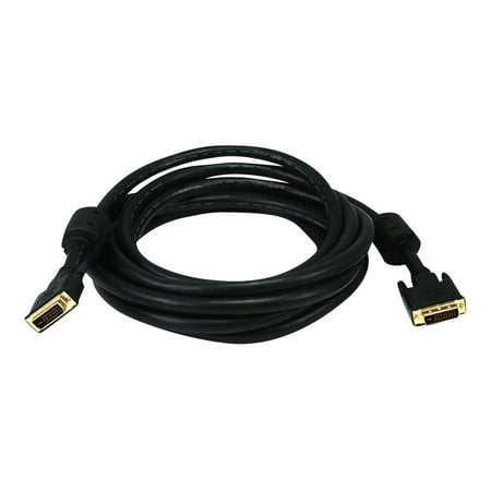UPC: 0844660026884 | Monoprice DVI-D Video Cable – 15 Feet – Black | 24AWG CL2 Dual Link 9.9 Gbps