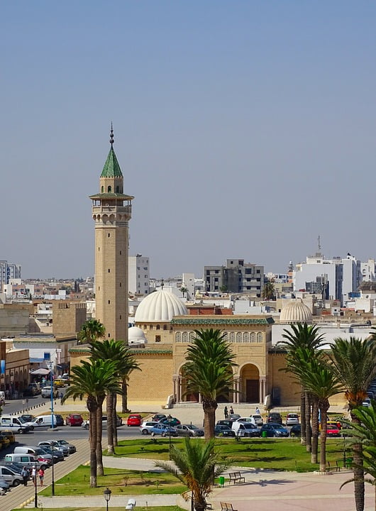 Monastir Minaret Great Mosque Tunisia Mosque-20 Inch By 30 Inch