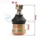 thumbnail image 1 of M12 32X14mm Welding Swing Control Arm Ball joint Kits Fit For ATV 200cc 250cc 150cc UTV Go Kart Buggy Golf Quad Bike Accessories, 1 of 5