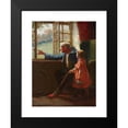 thumbnail image 2 of William Verplanck Birney 11x14 Black Modern Framed Museum Art Print Titled - A Break from Child's Play, 2 of 5