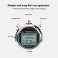 thumbnail image 4 of Digital Stopwatch Timer, Electronic Stopwatch Large Display Metal ABS  for Swimming, 4 of 7
