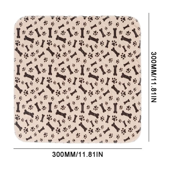 Lunxisen 4 Pcs Washable Pee Pads for Dogs and Cats, New Super Absorbent Reusable Dog Pads Pet Puppy Training Pads, Waterproof, Non-Slip and Leak-Proof Potty Pads(30*30cm)