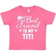 thumbnail image 3 of Inktastic My Best Friend is My Titi with Hearts Boys or Girls Toddler T-Shirt, 3 of 5