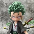 thumbnail image 4 of Adornos para figuras de anime de una pieza, versión Zoro Q, PVC, 4 of 6