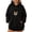 /c20Black111, variant on CUZIBR Pet Hoodie Carrier For Cat Women Oversized Hoodies Hooded Long Sleeve Soft Fall Winter Pullover,Mint Green,L