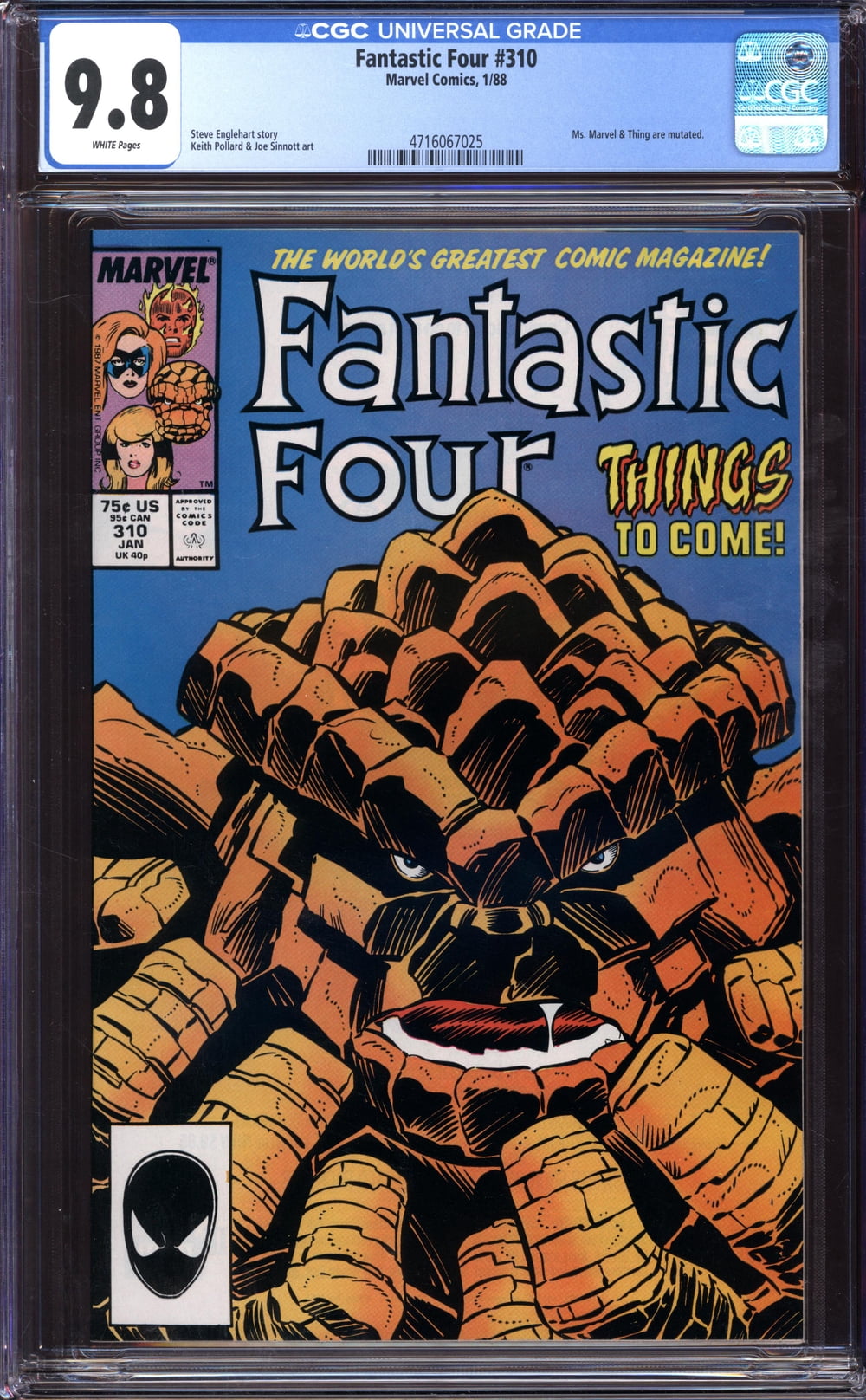 Cover of Fantastic Four #310
