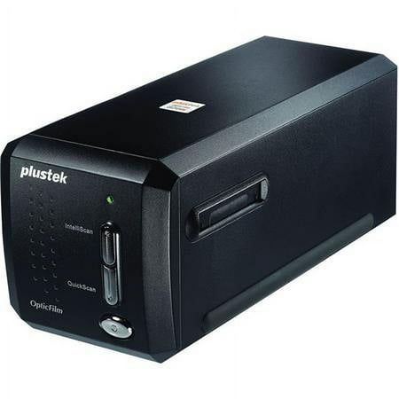 Plustek - OpticFilm 8200i SE, 35mm Film and Slide Scanner - Black