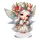 thumbnail image 1 of Adorno Hada Las Flores Kits Pintura Diamantes Mesa Doble Cara, 1 of 9