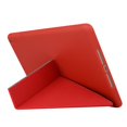 thumbnail image 3 of Para Ipad 10.2 (2021)/(2022)/(2019) Funda Protectora Plegable De Silicona Deformada + Funda Para Tableta Con Soporte De Cuero PU - Negro #yg, 3 of 4