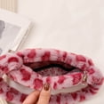thumbnail image 4 of Ludlz Women Plush Underarm Bag, Ladies Fluffy Shoulder Bag Furry Plush Handbag, 4 of 6