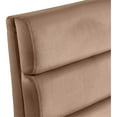 thumbnail image 4 of Pemberly Row Contemporary Beige Velvet Dining Chair (Set of 2), 4 of 11