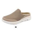 thumbnail image 2 of pitrice 1 Paire de Sandales pour Femmes Style Décontracté en Maille Respirante Design Simple Khaki Taille 48, 2 of 9