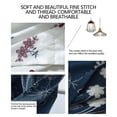 thumbnail image 5 of Dvruxg Embroidered Short Curtain - Bow Ties & Checkered Border Design, Polyester Material for Durability and Easy Care, for Kitchen & Bathroom Use, 5 of 5