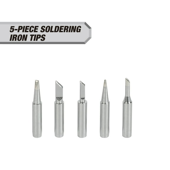 Hyper Tough 5-Piece Soldering Iron Tips
