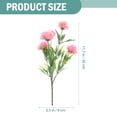 thumbnail image 2 of IDEANATEGRATE 4Ud Flores Artificiales Rosa Para Natural Sin Mantenimiento, 2 of 6