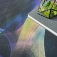 thumbnail image 3 of Nourison Nourison Washables 5'2" x 7' Blue Multicolor Modern Indoor Rug, 3 of 10