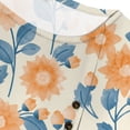 thumbnail image 3 of CLOOCL Plus Size Shirts Women Summer Tops Lovely Floral 3D Printed Blouse, 3 of 6