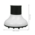 thumbnail image 2 of Worgeous Hair Dryer Diffuser Attachment Hair Diffuser Adapter Hair Dryer Diffuser Attachments Straight Hair Dryer Nozzle Hair Dryer Daily Attachment, 2 of 8