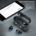 thumbnail image 3 of Auriculares Bluetooth-Compatible con Auriculares Impermeables Auriculares Deportivos Bajo latencia Estéreo Manos libres Música Auriculares para caminar con micrófono Guardurnaity EL022573-01B, 3 of 7