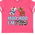 thumbnail image 4 of Inktastic Moo Moo I'm 2 with Cute Holstein Cows Boys or Girls Toddler T-Shirt, 4 of 5
