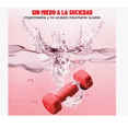 thumbnail image 4 of Par Mancuernas 2 Kilos Mate Para Ejercicio Pilates Yoga Gym color rojo, 4 of 4