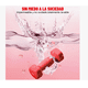 thumbnail image 4 of Par Mancuernas 2 Kilos Mate Para Ejercicio Pilates Yoga Gym color rojo, 4 of 4