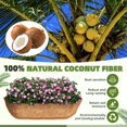 30 inch 2 Pack Trough Coco Liners, Natural Coconut Coir Fiber for W ...