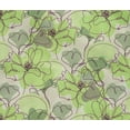 thumbnail image 5 of oneOone Cotton Flex Light Green Fabric Abstract Line Drawing Floral Craft Projects Decor Fabric Printed By The Yard 40 Inch Wide, 5 of 5