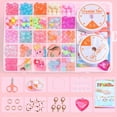 thumbnail image 4 of Kids Bead Jewelry Making Crafting Set Charms DIY Niños s para niños, 25 rejilla 2 Zulema Niños pulsera perlas, 4 of 8