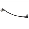thumbnail image 4 of 3X Micro-USB de 15 Cm, 5 Pines, ÁNgulo Recto una Izquierdo, ÁNgulo Recto, 90 Grados, USB 2.0, Doble Codo, Cable de Carga de Datos para Tableta y TeléFono V8, 4 of 5