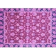 thumbnail image 1 of Ahgly Company Indoor Rectangle Oriental Purple Modern Area Rugs, 3' x 5', 1 of 4
