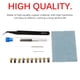 thumbnail image 2 of Kit De Boquillas De Impresora 3D De 25 Piezas Boquilla Mk8 De Acero Inoxidable Cabezal De Impresión De Extrusora Profesional Con Herramienta De Limpieza Compatible Con Makerbot Industry Factory Sweethay TO003418-00, 2 of 7