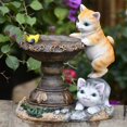 thumbnail image 1 of Jardín LED luces solares gato Animal estatua esculturas césped patio luz solar ornamento Hugtrwg Para estrenar, 1 of 7