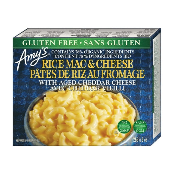 Amy's sans gluten macaroni au fromage 255g