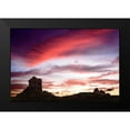 thumbnail image 2 of Hausenflock, Alan 14x11 Black Modern Framed Museum Art Print Titled - Sunset in the Valley I, 2 of 5