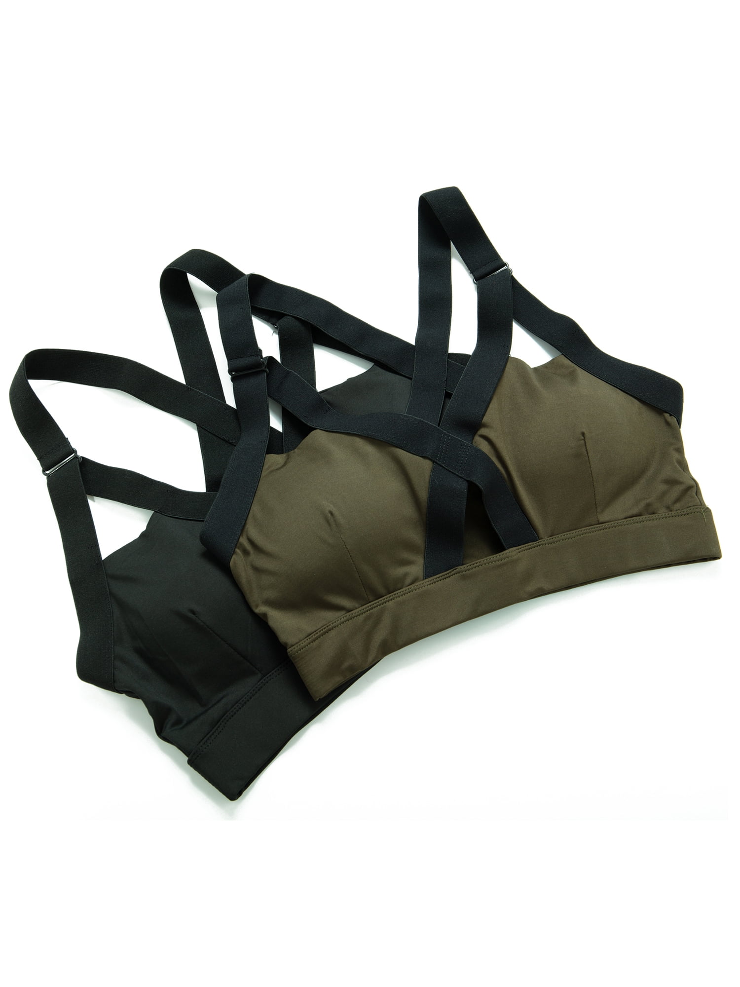 high impact strappy sports bra
