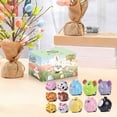 thumbnail image 4 of ICQOVD Montessori Easter Egg Cart Set Colorful Mini Vehicles Decorative Set, 4 of 6