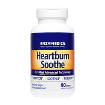 Enzymedica, Heartburn Soothe, Fast-Acting Digestive Aid, 90 Chews