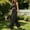Black, variant on Women 2 Piece Summer Polka Dot Matching Outfit Set, Sleeveless Crop Top Tie Waist High Rise Wide Leg Pants Slim Fit Casual Vacation Tracksuit Khaki XL(XL)