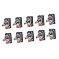 thumbnail image 4 of BESTYASH 10Ud Interruptores Toggle 2 Pines Negro Para Circuito Con Botón Push Resistente, 4 of 7