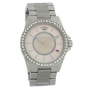 Juicy Couture Laguna Ladies Pink Dial Crystal Quartz Watch 1901408