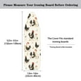 thumbnail image 5 of HELLHERO Ironing Board Cover Protector Chicken Iron Board Cover Applicable Standard Size 15x54 Inch Scorch Resistant(Only Covers), 5 of 5
