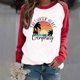 thumbnail image 2 of Gibobby Casual Sudadera para Mujer Sudadera de manga larga para mujer estilo casual cuello redondo ajuste holgado para regalos(Rojo,G), 2 of 5