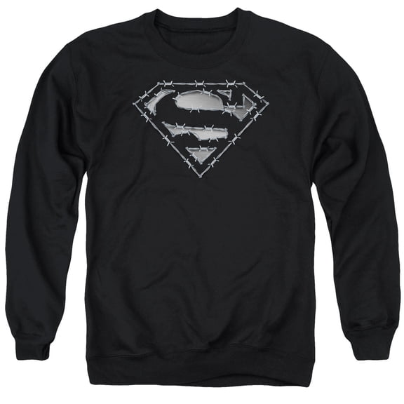 Superman - Barbed Wire - Crewneck Sweatshirt - Large