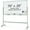 Green, variant on Gymax 72'' x 36'' Double-Sided Magnetic Whiteboard with Stand and Aluminum Alloy Frame Green