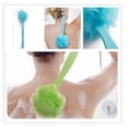 thumbnail image 4 of Casewin Bath Brush Back Scrubber Shower Body Brushes with a Long Handle 1 Pack(Green), 4 of 9